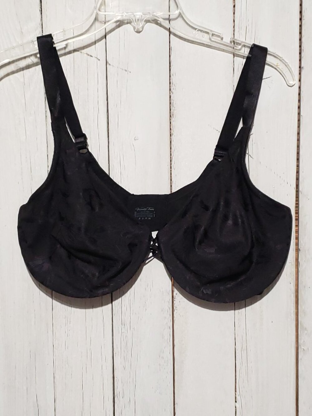 Vanity‎ Fair Beautiful Benefits Lace Fantasy Bra 40D Black Style 75110 Underwire